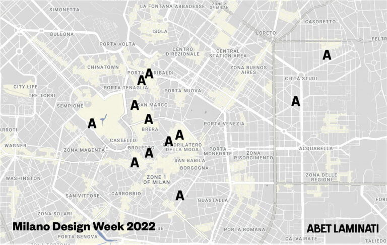 Abet Laminati at Milan Design Week 2022