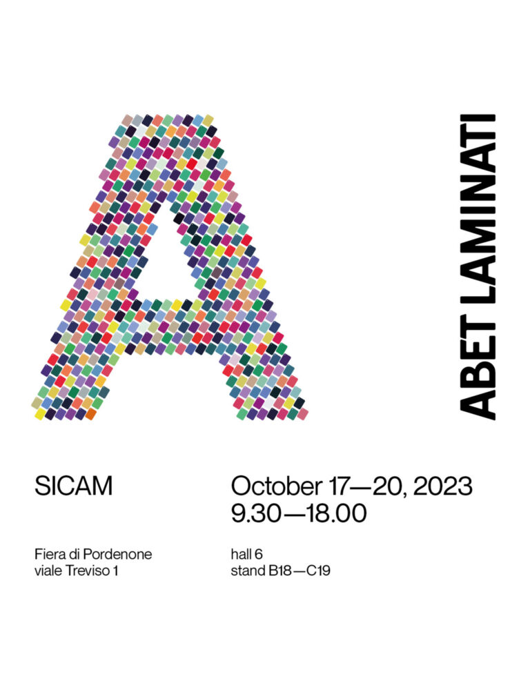 SICAM 2023: Abet Laminati presents a new collection and new proposals