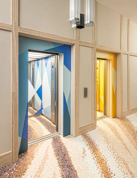 Abet Laminati - Lift Cars by Martino Gamper - Print HPL Colours