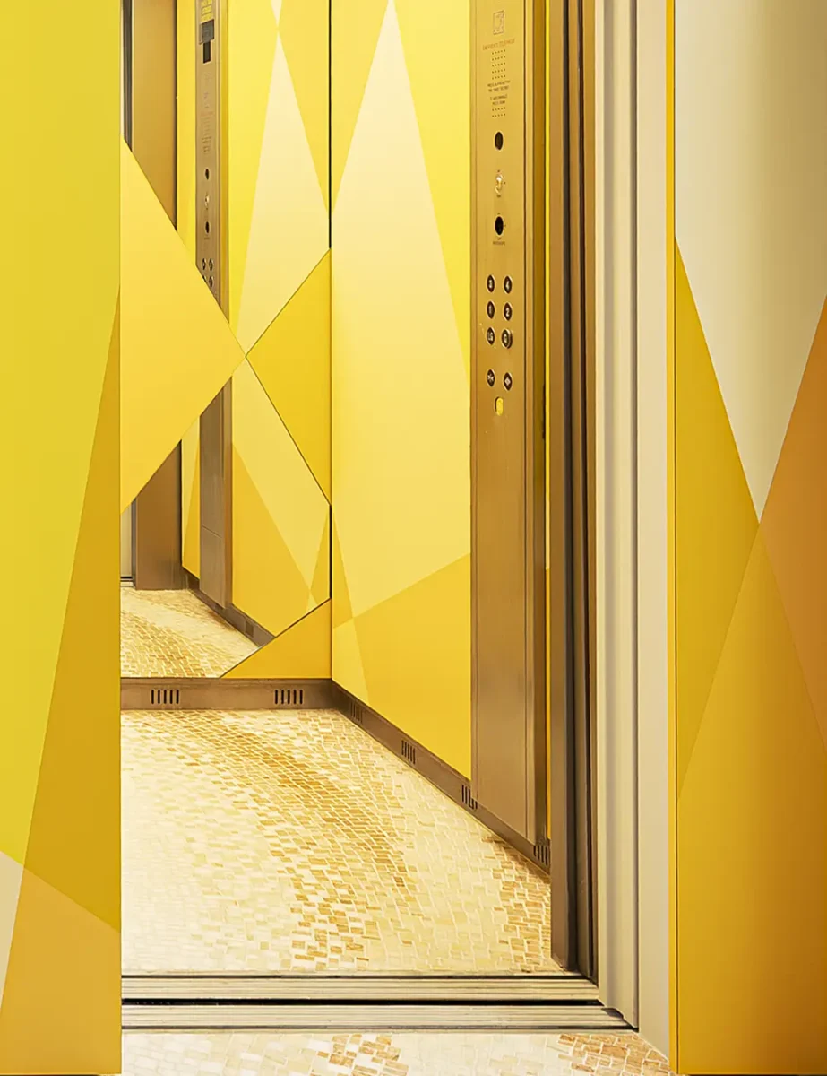 Abet Laminati - Lift Cars by Martino Gamper - Print HPL Colours