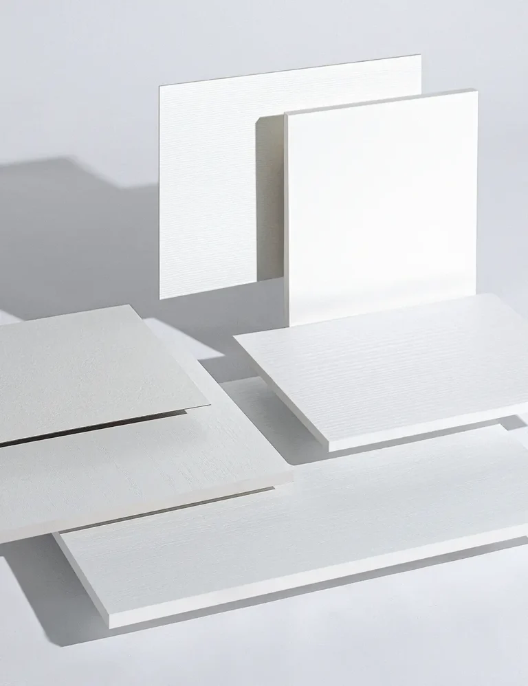 White laminates by Abet: where material meets light and creativity