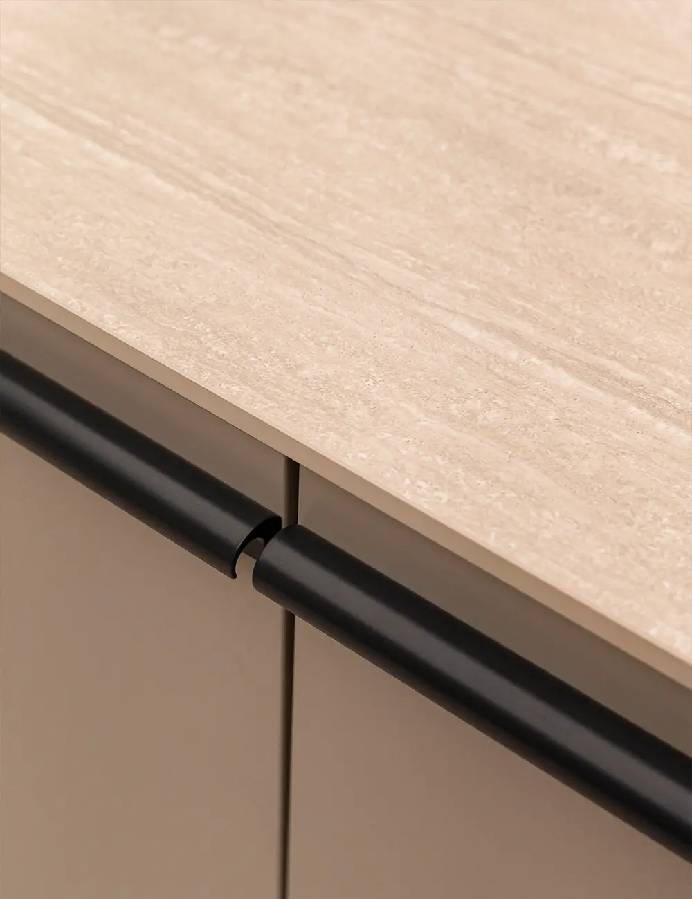 Kitchen Stosa -Rocks HPL 547 Tivoli Greige