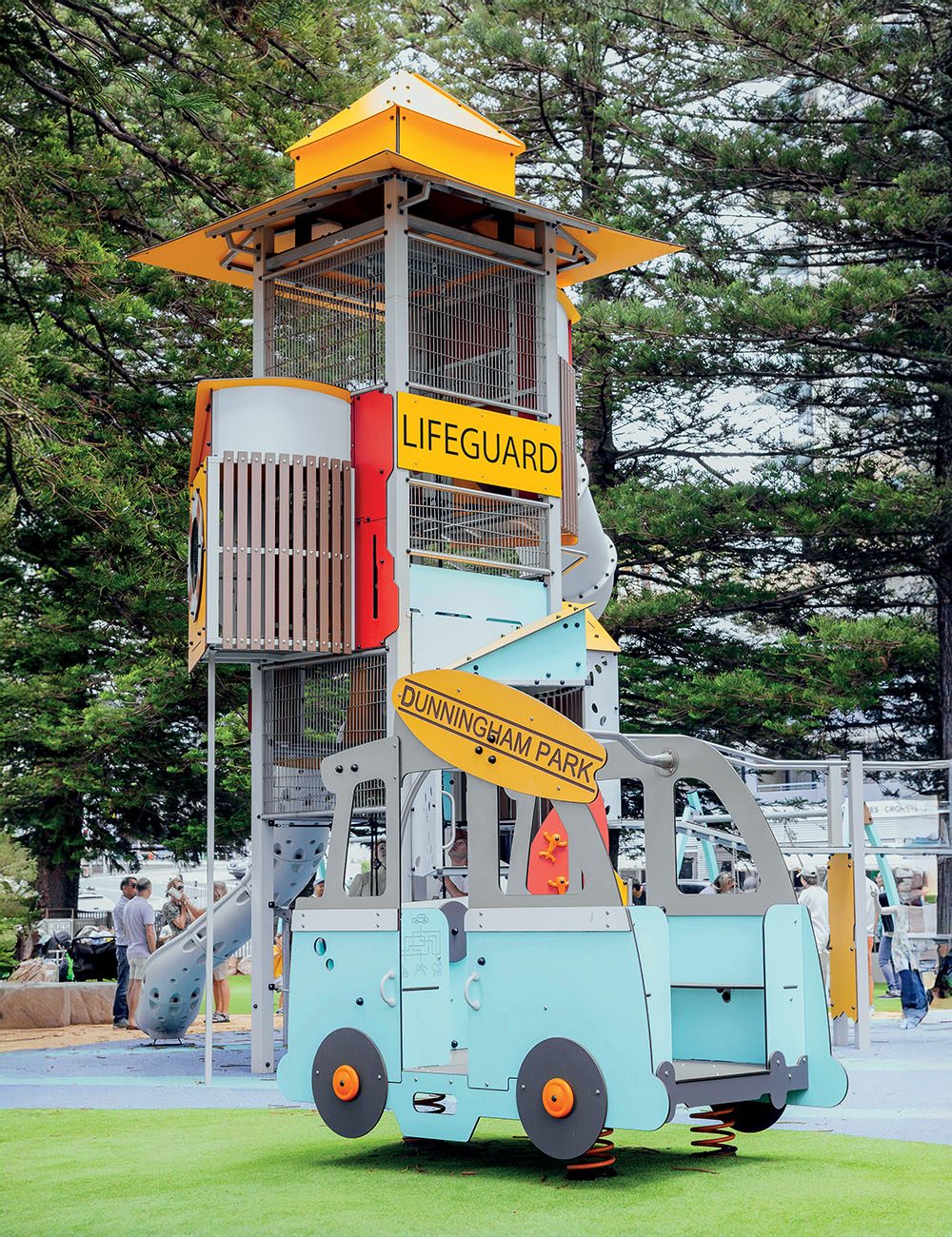 Playground made with MEG-H panels by Abet Laminati